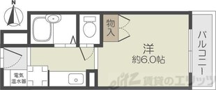 スチューデントパレス茨木の物件間取画像